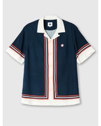 Pretty Green - Pg Valencia Short-Sleeve Plain Shirt - Lyst