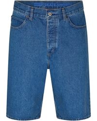 HUGO - Denim Shorts - Lyst