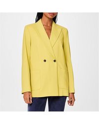 PS by Paul Smith - Wool-hopsack Double-breasted Blazer - Lyst
