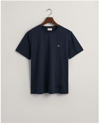 GANT - Regular Fit Shield T Shirt - Lyst