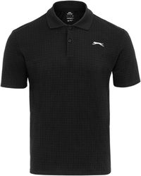 Slazenger 1881 - Check Golf Polo - Lyst