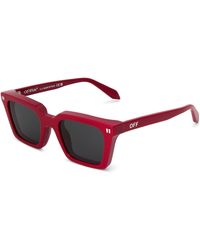 Off-White c/o Virgil Abloh - Accessories Off Reno Rectangle Full Rim Sunglasses - Lyst