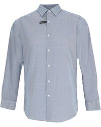 Scotch & Soda - Long-Sleeve Patterned Shirt - Lyst