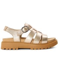 Timberland - Clairemont Way Fisherman Sandal Gol - Lyst