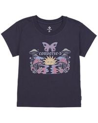 Converse - Bloom Skate T Shirt - Lyst