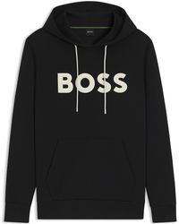 BOSS - Long Sleeve Hoodie - Lyst