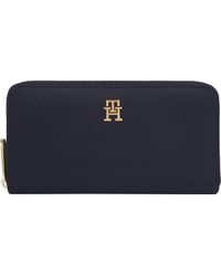 Tommy Hilfiger - Poppy Large Zip Around Purse - Lyst