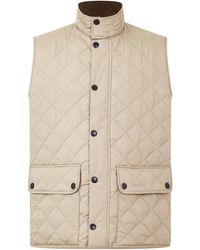 Barbour - Lowerdale Diamond-Quilted Gilet - Lyst