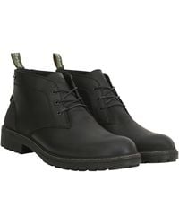 Barbour - Shawdon Leather Lace-Up Chukka Boots - Lyst