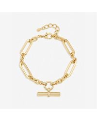Jon Richard - Plated Luxe T-Bar Bracelet - Lyst