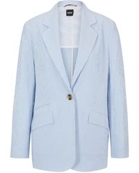 BOSS - Jopeta Structured Formal Jacket - Lyst