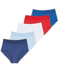 Be You - Pack Lace Trim Full Briefs - Lyst