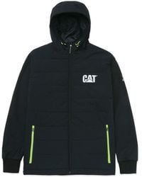 Caterpillar - Tech Hybrid Full-Zip Waterproof Jacket - Lyst