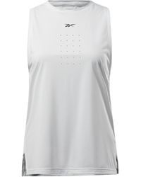 Reebok - By Fitness Perforated Tank Top - Lyst