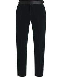 BOSS - H-Genius-Tux Slim Fit Suit Trousers - Lyst