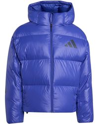 adidas - Z.N.E. Duck Down Full-Zip Hooded Puffer Jacket - Lyst