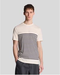Lyle & Scott - Stripe T-Shirt - Lyst