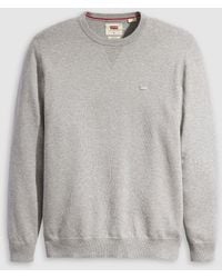 Levi's - Lightweight Hm Sweater Mid Ton - Lyst