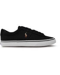 Polo Ralph Lauren - Canvas Trainers - Lyst