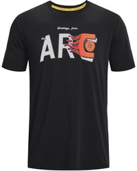 Under Armour - Curry Arc Cotton Short Sleeve Performance T-Shirt - Lyst