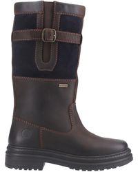 Cotswold - Broadwell Leather Waterproof Flat Ankle Boots - Lyst