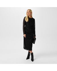 Biba - Sequin Mesh Dress - Lyst