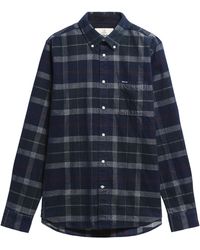 Barbour - Blair Tartan Cotton Long-Sleeve Tailored-Fit Corduroy Shirt - Lyst