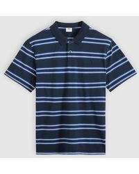 Levi's - Striped Short-Sleeve Polo Shirt - Lyst