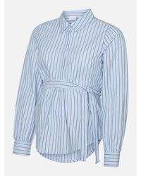 Mama.licious - Mama Long-Sleeve Patterned Shirt - Lyst