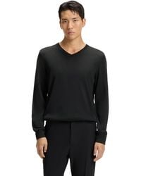 BOSS - Melba P Knitted Top - Lyst