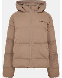 Everlast - Water Resistant Windproof Detachable Hood Long Sleeve Puffer Jacket - Lyst
