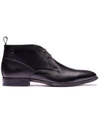 Base London - Archer Leather Chukka Boots - Lyst