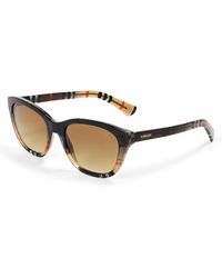 Burberry - 0Be4486 Cat Eye Sunglasses - Lyst