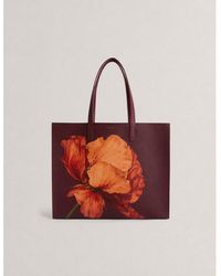 Ted Baker - Icon Floral Xl Tote Bag - Lyst