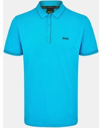 BOSS - Paule Short-Sleeve Polo Shirt - Lyst