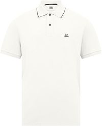 C.P. Company - Short Sleeve Polo Shirt - Lyst