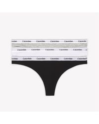Calvin Klein - 3 Pack Thongs - Lyst