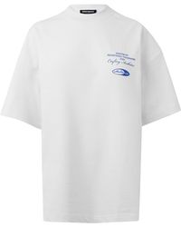 WRSTBHVR - Stdio V-13 Over The Head Cotton Oversized-Fit T-Shirt - Lyst