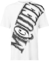 McQueen - Alex Slash Logo Tee Sn63 - Lyst