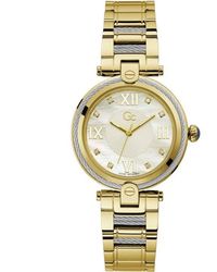 Gc - Ladies Watches Fusion Cable Watch - Lyst