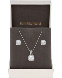 Jon Richard - Plated Crystal Matching Set - Lyst