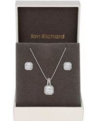 Jon Richard - Plated Crystal Matching Set - Lyst