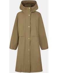 Barbour - Naboo Funnel Neck Long Sleeve Showerproof Rain Anorak - Lyst