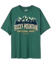 Character - Park Rocky Mountains T-shirt - Lyst