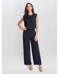 Gina Bacconi - Anaya Crepe Jumpsuit - Lyst