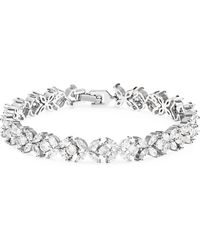 Jon Richard - Plated Floral Bracelet - Lyst