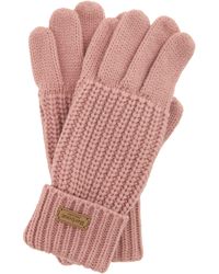Barbour - Saltburn Knitted Gloves - Lyst