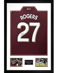 The Fan Cave - Morgan Rogers Signed Astonvilla Euro Shirt Premium - Lyst
