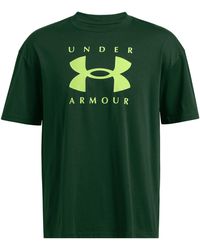 Under Armour - Heavyweight Branded Short-Sleeve T-Shirt - Lyst