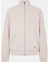 Polo Ralph Lauren - Lounge Full-Zip Mock Neck Top - Lyst